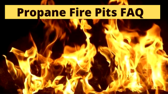 Propane fire pits