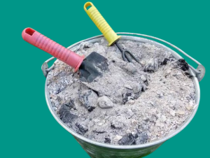 what to do with firepit ash